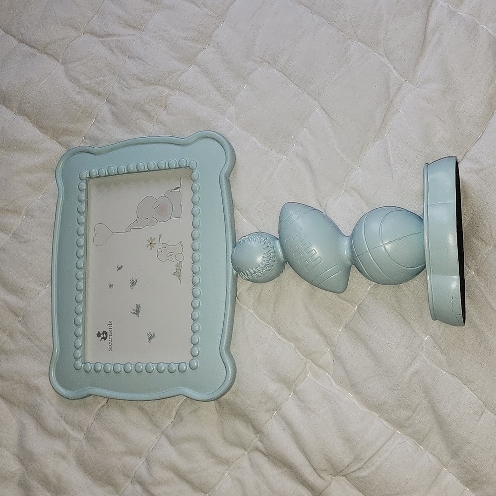 Nursery sports theme photo frame